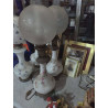 PAIRE DE LAMPES À PÉTROLE 