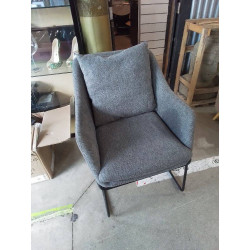 FAUTEUIL GRIS