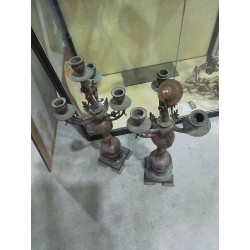 PAIRE DE CHANDELIER EN...